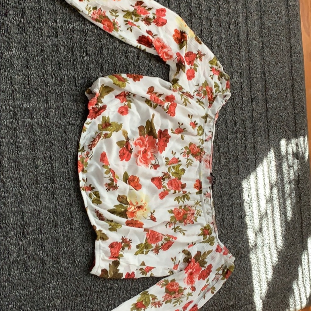 Floral Crop Top
